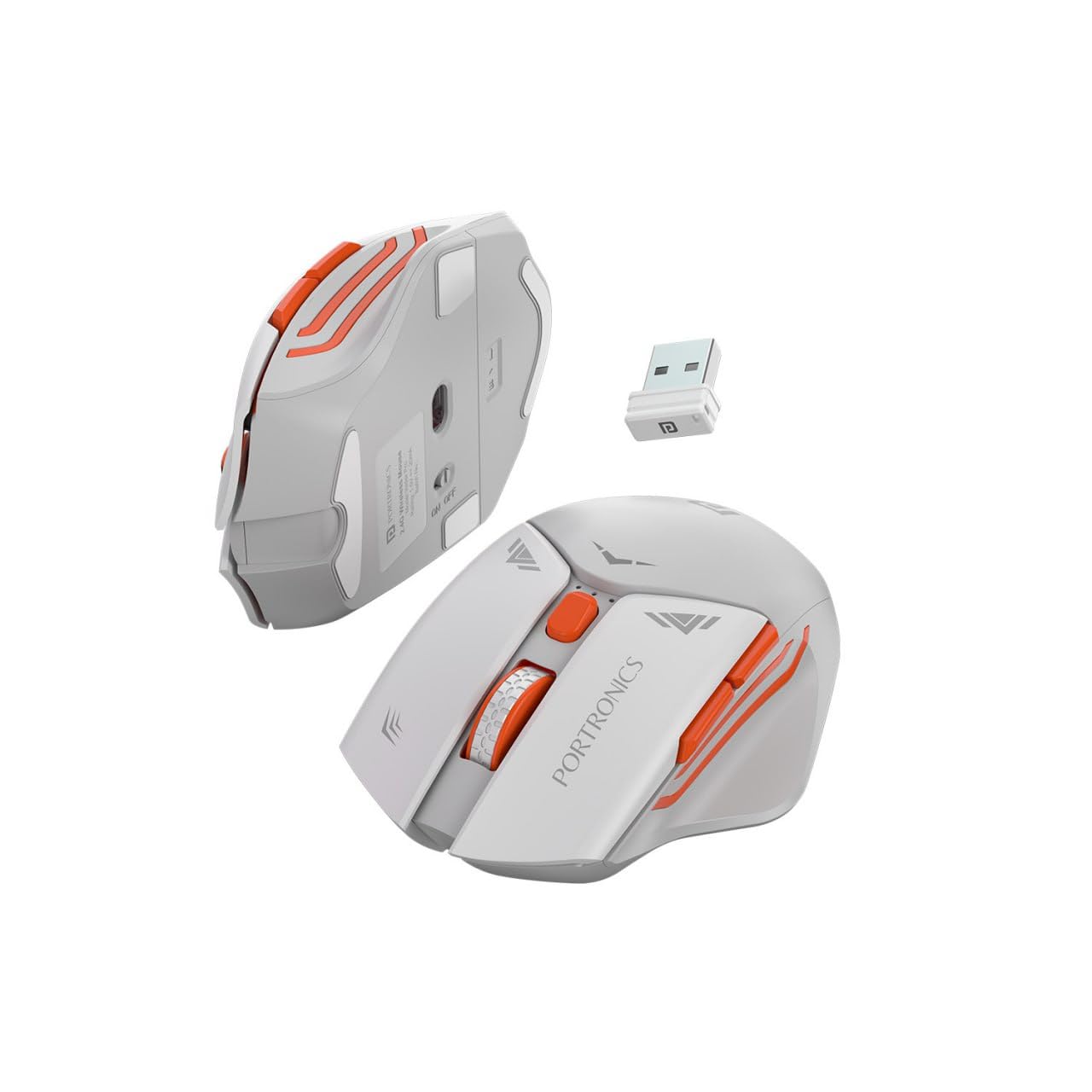 Portronics Vader Pro Wireless Gaming Mouse with 6 Buttons