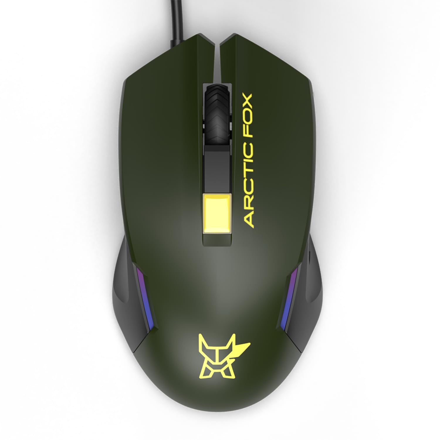 Arctic Fox Breathing Lights Gaming Mouse