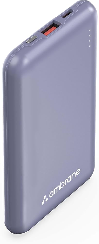 Ambrane 10000 mAh 12 W Compact Pocket Size Power Bank