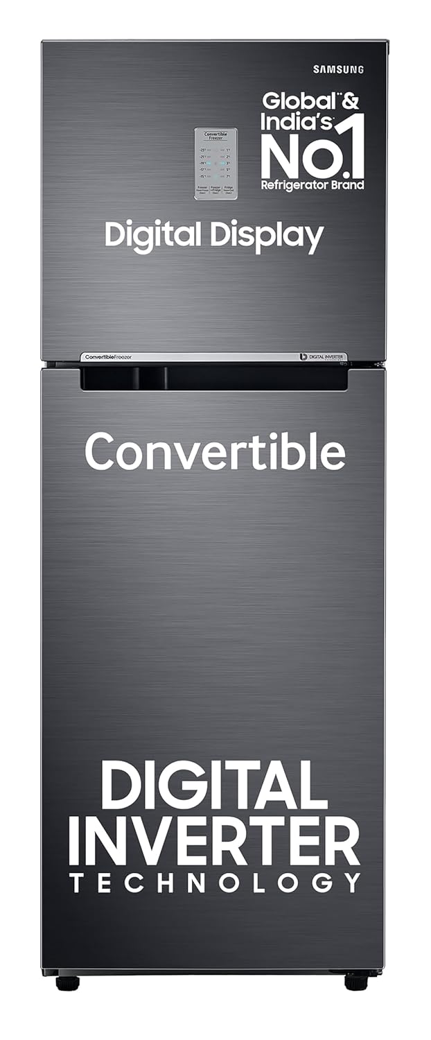 SAMSUNG 236 L Frost Free Double Door 3 Star Convertible Refrigerator