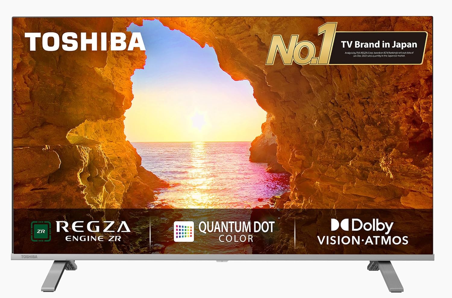 TOSHIBA 108 cm (43 inch) QLED Ultra HD (4K) Smart VIDAA TV with Dolby Vision Atmos